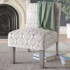 The Perfect Piece For Contemporary Or Cottage Chic Styles This Charming Jemima Slipper Chair Showcas Small Living Room Chairs Accent Chairs Living Room Chairs