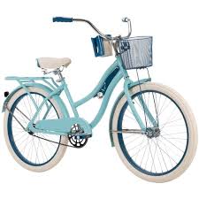 Huffy 24 Nel Lusso Girls Cruiser Bike Mint Green Walmart Com In 2020 Cruiser Bike Bicycle Bike