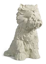 Incised signature and date on base, numbered 1254/3000, with original packaging and box. Koons Jeff Puppy Vase 1998 Mutualart