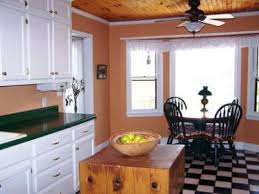 Another light mint green kitchen cabinets with wooden countertop on the island. Advice On Painting Kitchen With Green Countertops White Cabinets Thriftyfun