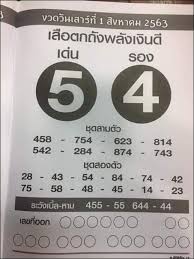 หวยเส อตกถ งพล งเง นด 1 8 63 ม นาคม