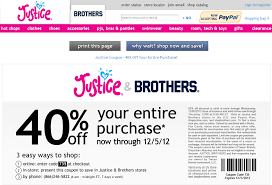 40 Off At Justice Or Online Via Checkout Promo 735 Coupon Via The Coupons App Coupon Apps Justice Coupons Coupons