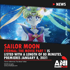 The date of the movie is set to be on february 11, 2021. Aniradio News Pretty Guardians Sailor Moon Eternal Facebook