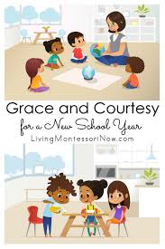 Montessori Monday Grace And Courtesy For A New School Year Montessori Lessons Montessori Classroom Management Montessori Activities Preschool