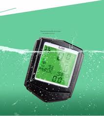Sunding اللاسلكي دراجات الحاسوب الدراجة دورة Lcd القلب رصد معدل عداد المسافات كشف السعرات صدمة مقاوم للماء Avec Images Frequence Cardiaque Ordinateur Bicyclette