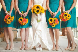 Lori Hedrick Photography Roanoke Virginia Photographer Teal Wedding Teal Wedding Colors Sunflower Wedding