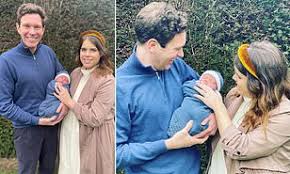 Dailymail.co.uk | by daily mail. Princess Eugenie And Jack Brooksbank Lack Royal Formality In Touchingly Casual Baby Photos Daily Mail Online