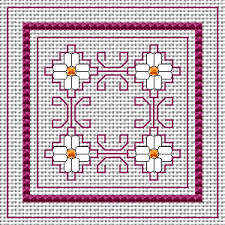 Biscornu Cross Stitch Pattern