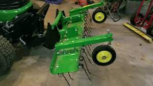 Come join the discussion about towing, pto's, reviews, attachments, modifications. John Deere X700 Series Hydraulic Lift Thatcher To Dethatch Your Yard Youtube