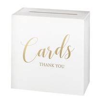Either way, using one to hold your wedding cards is another great idea. Wedding Card Box With Lock Wayfair