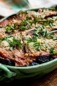 Israeli Couscous Eggplant And Tomato Gratin Recipe Vegetarian Main Dishes Tomato Gratin Recipe Gratin Recipe