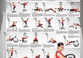 Vibration Plate Exercises Workout Videos Charts