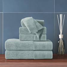 Bath towels made from turkish cotton. Luxury Textured 6 Piece Turkish Cotton Towel Set Reviews Allmodern