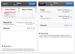 You can also automate your payments. Bank Of America Adds Mobile Check Deposit To Iphone App Huffpost Life