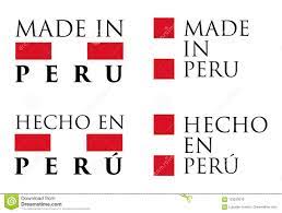 (par conséquent, pour cette raison). Simple Fait La Espagnole Peruvienne De Traduction En Du Perou Hecho En Illustration De Vecteur Illustration Du Marque Roucoulement 123233618