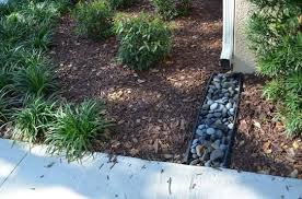 Gutter guards are an attractive option for people whose homes are frequently inundated with leaves and windblown debris. Invisaflow 38 In Channel Guard 7400 The Home Depot Small Backyard Landscaping Garden Yard Ideas Backyard Trees