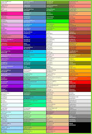 Hexadecimal Color Code Chart Marvelous Color Picker Hexadecimal Color Color Names Chart Web Colors