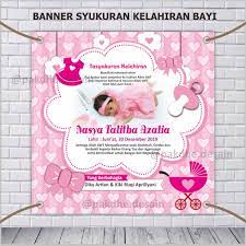 Maybe you would like to learn more about one of these? Banner Kelahiran Bayi Banner Aqiqah Backdrop Aqiqah Backdrop Kelahiran Bayi 1x1 Meter Shopee Indonesia