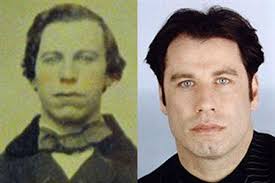 45 People From History Who Look Exactly Like Today S Celebrities John Travolta Celebrities Celebrity Look Alike