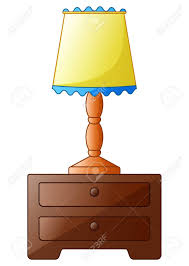 Wooden bedside table ii beautiful side table 🛌🏻 the main purpose of this video is to help people to make a wooden bedside table. Vector Illustration Of Wooden Bedside Table With Lamp Isolated Royalty Free Cliparts Vectors And Stock Illustration Image 94439040