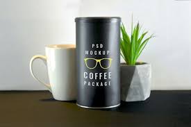 Download Coffee Tube Package Free Psd Mockup Mockup Free Psd Mockup Psd Mockup