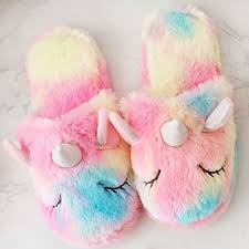 Anddyam Kids Family Unicorn Slippers Household Anti Slip Indoor Home Slippers For Girls And Boys Slippers For Girls Unicorn Slippers Unicorn Bedroom Decor