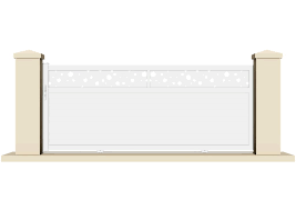Maybe you would like to learn more about one of these? Portail Coulissant Pvc Olivet Blanc L 355 X H 150 Cm Leroy Merlin
