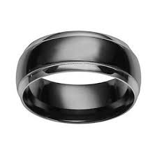 Two Tone Stainless Steel Men S Wedding Band Kohls In 2021 Mens Wedding Bands Wedding Men Wedding Bands