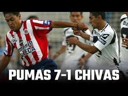 It will be the first opportunity of the year and follows december's south american 7's tournament in valparaíso, chile. Pumas 7 1 Chivas Youtube