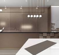 Interior Decoration Co-extruded WPC Plate Brushed Metal Texture PVC  Anti-scratch Bamboo Charcoal Fiber Board Mirror Wall Panel
