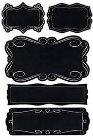 Fancy Chalkboard Label Sticker Scrapbooking Crafting Oragnization Identification Chalkboard Label Stickers Chalkboard Labels Scrapbook Stickers