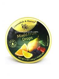 It costs ₹225 around $3. Mixed Fruit Drops Cavendish Harvey Yummy Dutch