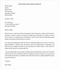 Partnership Letter Of Intent New Application Letter To Rent A Space Restaurant Sample Letter Of Intent In 2020 Letter Of Intent Proposal Letter Business Letter