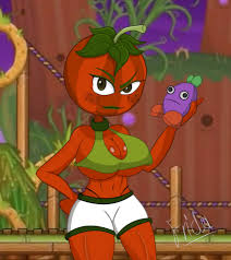 Rule 34 - 1girls Big Breasts Breasts Cactus Mccoy Female Female Only  Flipline Studios Lady Tomato (papa Louie) Milf Papa Louie Plant Plant Girl  Plants Solo Solo Female Solo Focus Thick Thighs