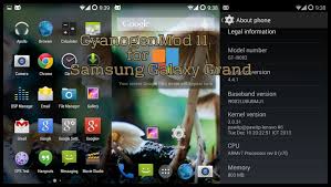 How To Update Samsung Galaxy Grand Duos To Android 4 4 Kitkat With Cyanogenmod 11 Brainart
