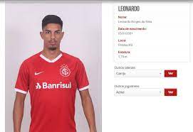 Léo borges prefers to play with left foot. Inter Subiu Dois Laterais Da Base Jb Filho Reporter