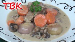 Blanquette De Veau White Veal Stew Recipe Titli S Busy Kitchen Veal Stew Stew Recipes Recipes
