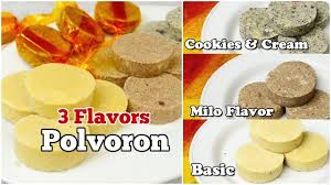 Polvoron How To Make Polvoron 3 Flavors Polvoron Youtube