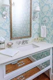 Image 11 of 15 from gallery of ny house / urbanscape architects. 280 Wallpapered Bathroom Ideas Bathroom Wallpaper Beautiful Bathrooms Bathroom Decor