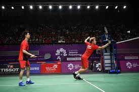 World leaders marcus fernaldi gideon and kevin sanjaya sukamuljo from indonesia will play britain's ben lane and sean vendy; Marcus Fernaldi Gideon Kevin Sanjaya Sukamuljo Marcus Fernaldi Gideon And Kevin Sanjaya Sukamuljo Photos Zimbio