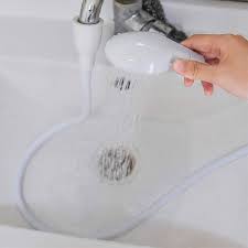 I thought we'd mount a second sprayer. Pet Shower Sprayer Slip On Hose Portable Shower Head Dog Sprayer For Tub Faucet Sp99 Bath Sprayers Aliexpress