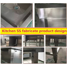There are generally two kinds of butler's sinks: Commercial Kitchen Stainless Steel Sink Work Table With Splash And Under Shelf Buy Kitchen Work Table Kitchen Sink Stainless Steel Kitchen Sink Product On Alibaba Com