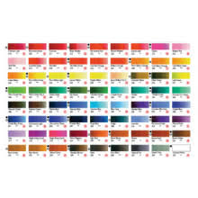 Shinhan Watercolor Hand Painted Color Chart Jacksons