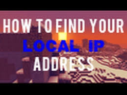 Leave the cmd window open if . How To Find Your Local Ip Address For Your Multiplayer Minecraft Server Youtube