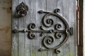 Old Hinge Staal Scharnieren Hek