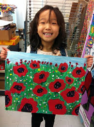 Emil Nolde Poppies Inspired Art Lesson For Kids Art Lessons For Kids Art For Kids Elementary Art Projects