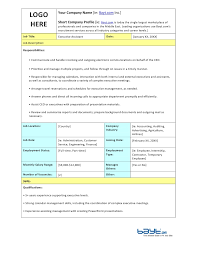 A personal assistant, or pa, works alongside a manager or director. Executive Assistant Job Description Template By Bayt Com