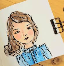 Art Journal Alice with Jane Davenport Stencils & Video