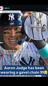 The secret’s out about Yankees right-fielder Aaron Judge’s much-discussed  new bling that has captivated fans for months.