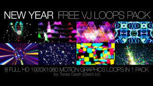 Looking for advice on a laptop to buy for vj'ing. Vjloops Artist Taras Gesh Is Giving Away A Free Pack Of Loops For The Holidays New Year Loop Packing Newyear